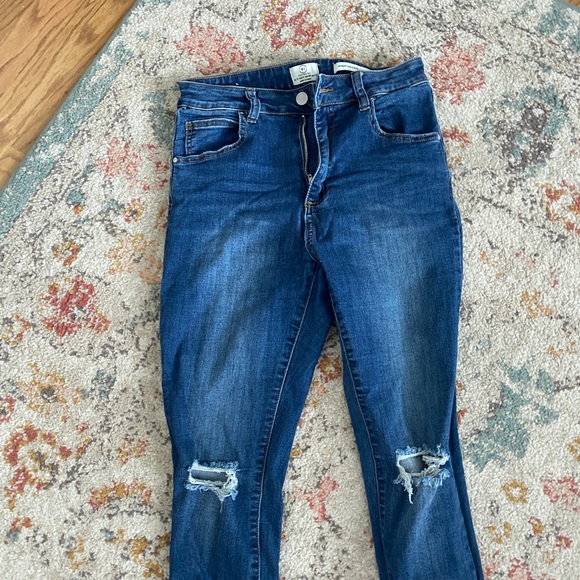 Cotton On Busted Knee Skinny Jeans - Picture 2 of 3